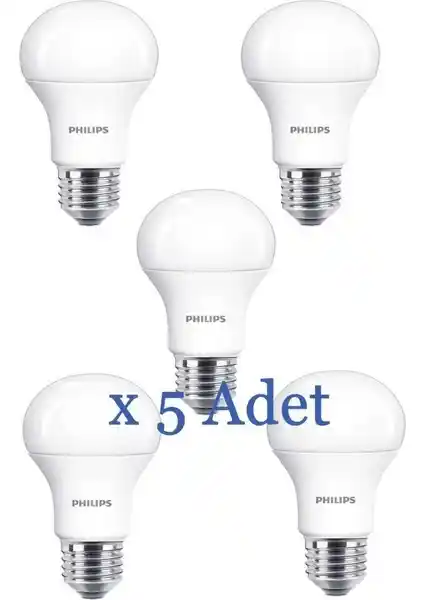 Philips 13W Beyaz LED Ampul 6500K E27 Duy Modern ve Ekonomik Aydınlatma Çözümü
