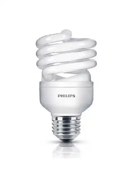 Philips 23W Spiral Tasarruflu Ampul Beyaz Işık Modern İç Mekan Aydınlatması