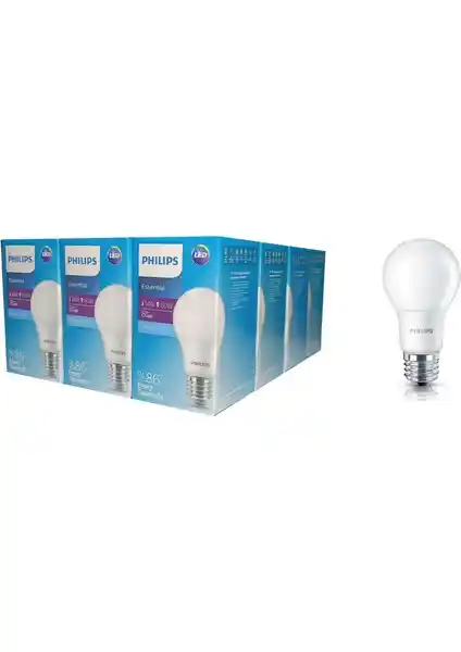 Philips 8 W Beyaz Işık LED Ampulü Enerji Tasarrufu ve Dayanıklılık Sunar