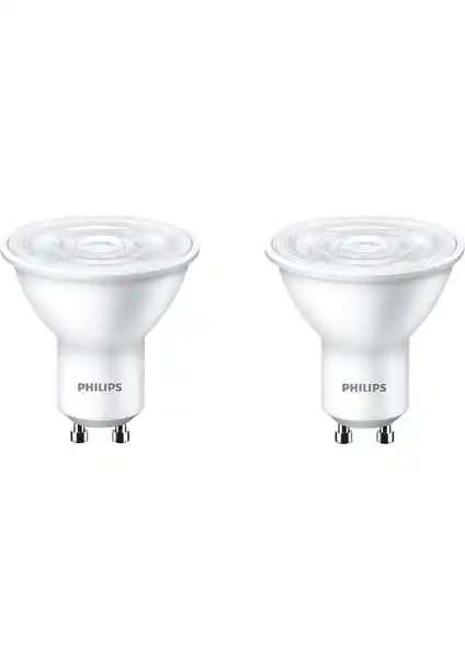 Philips Essential 3.2-40W Sarı Işık GU10 LED Spot Ampul - Enerji Verimli Modern Aydınlatma Çözümü