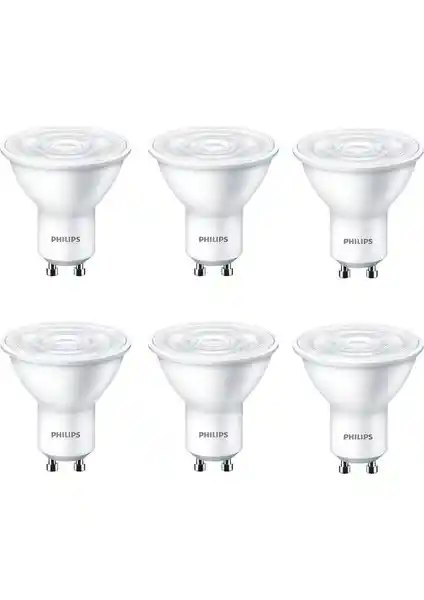 Philips Essential LED Spot 4,7W GU10 Gün Işığı Renk Sıcaklığıyla Modern İç Mekan Aydınlatması