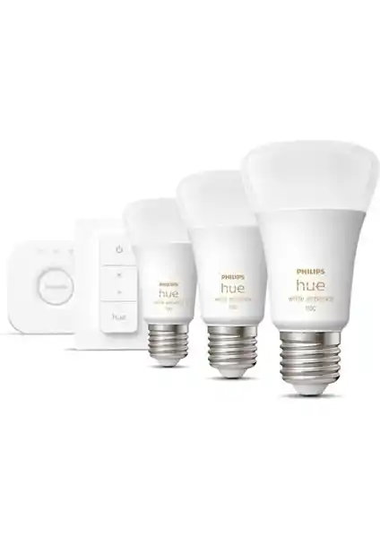 Philips Hue Beyaz Ambiyans Akıllı Başlangıç Seti ile Evde Modern Aydınlatma Deneyimi