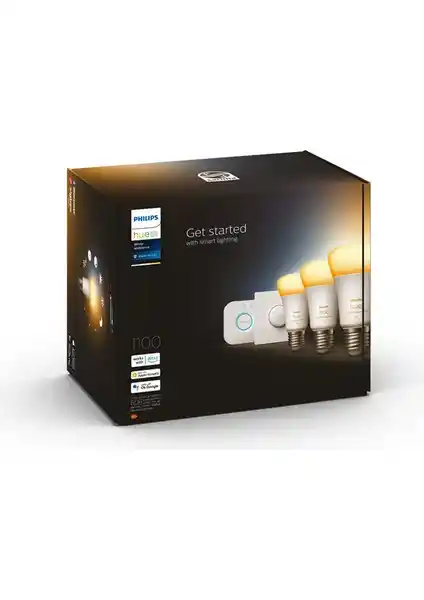 Philips Hue Beyaz Ambiyans Akıllı Başlangıç Seti ile Modern ve Enerji Verimli Aydınlatma Çözümü