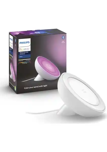 Philips Hue Bloom V4 RGB Akıllı Masa Lambası Modern Dekorasyon ve Atmosfer Yaratıcı Özelliklerle