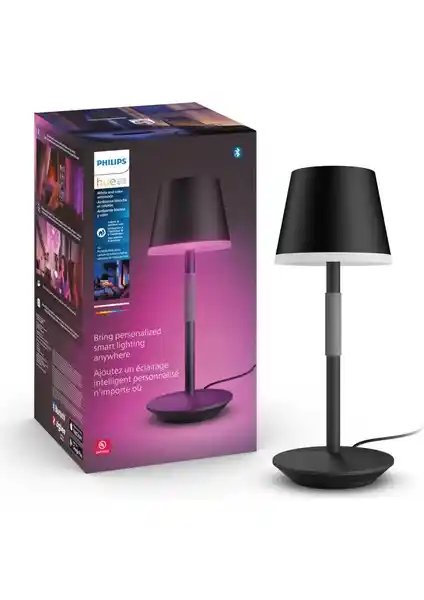 Philips Hue Go Belle Taşınabilir Masa Lambası: Şık ve Akıllı Aydınlatma Çözümü