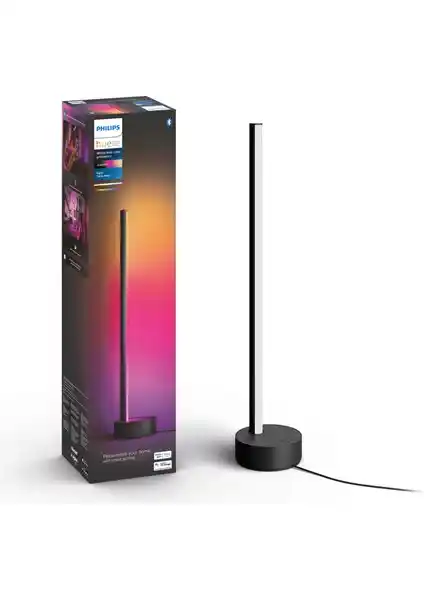 Philips Hue Gradient Signe Masa Lambası Siyah Modern Akıllı Aydınlatma Çözümü