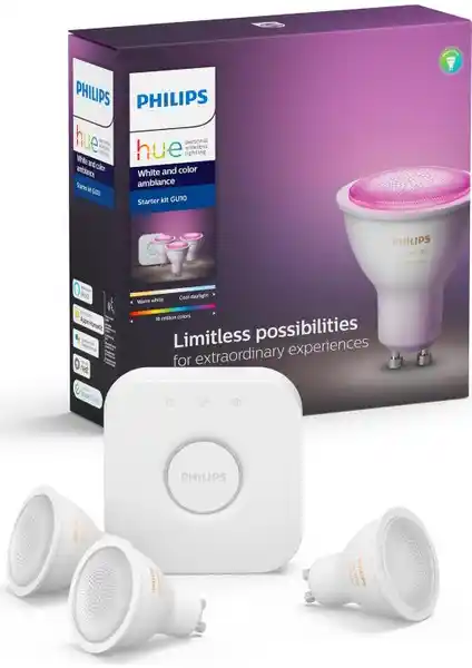 Philips Hue Renkli Akıllı Spot Seti: Modern ve Esnek Aydınlatma Çözümü