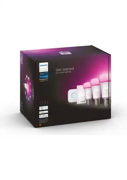 Philips HueWCA 9-75W E27 Renkli Akıllı Ampul ile Ev Atmosferinizi Kişiselleştirin