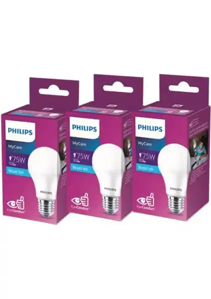 Philips LED Ampul 10W 1055LM E27 Enerji Tasarruflu ve Modern Aydınlatma Çözümü