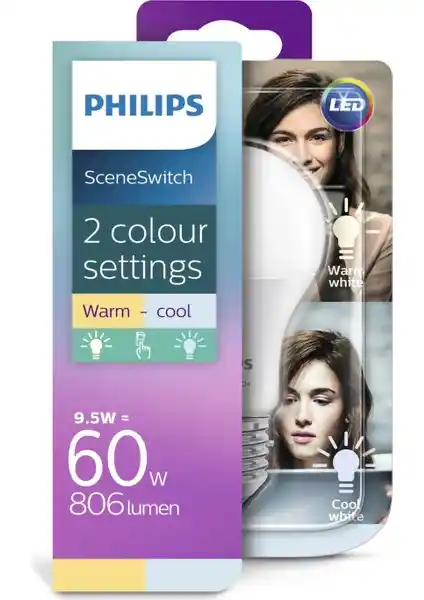 Philips Led Sceneswitch 60W Çok Fonksiyonlu Renk Değiştiren Akıllı Ampul Özellikleri