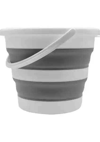 Plastart Katlanabilir Kova 12,8 lt Pratik ve Çok Amaçlı Kullanım için Modern Tasarım