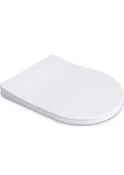 Plodna House Grande D-Form Yavaş Kapanan Klozet Kapağı Modern ve Dayanıklı Tasarım