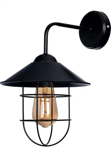 Polat Aydınlatma Koza Aplik Siyah: Modern ve Şık İç Mekân Aydınlatma Çözümü