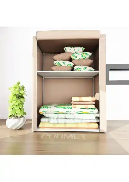 PorBig Güçlendirilmiş Çelik Profilli Yorgan Hurcu ile Dayanıklı ve Estetik Saklama Çözümü