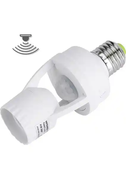Powermaster E27 Hareket Sensörlü Lamba Tutucu Günlük Yaşam ve Güvenlik İçin Pratik Çözüm