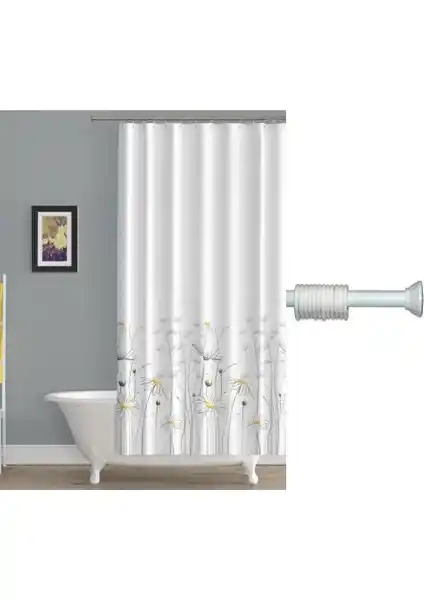 Prado Daisy Banyo Perdesi ve Askısı: Estetik ve Fonksiyonellik Sunan Modern Çözüm