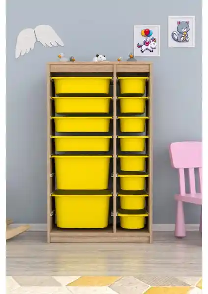 Pratico Montana X S 14 Sepetli Çok Amaçlı Dolap: Modern ve Fonksiyonel Depolama Çözümü