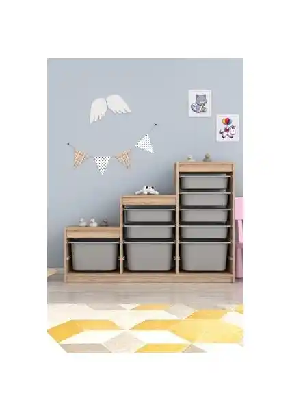 Pratico Swiss 9 Gri Sepetli Sonomo Gövde Çok Amaçlı Dolap Ürün Tanıtımı ve Özellikleri