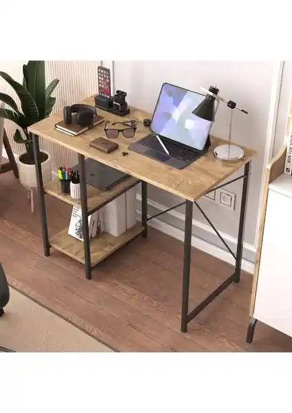 Pratico Vela 90x45 Çalışma Masası: Dayanıklı ve Şık Modern Ofis Mobilyası