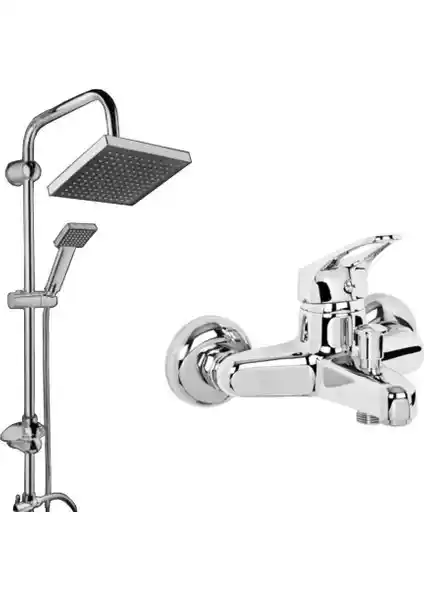 Prestij Set Mix Banyo Bataryası ve Duş Seti: Modern ve Şık Tasarım ile Fonksiyonellik
