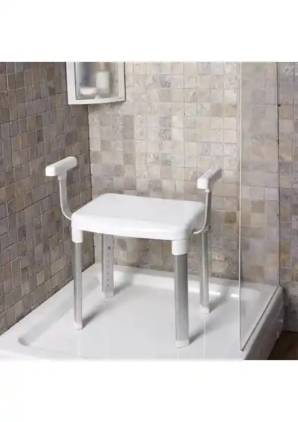 Primanova Cappadocia Kollu Banyo Sandalyesi: Güvenli ve Konforlu Kullanım İçin Ideal