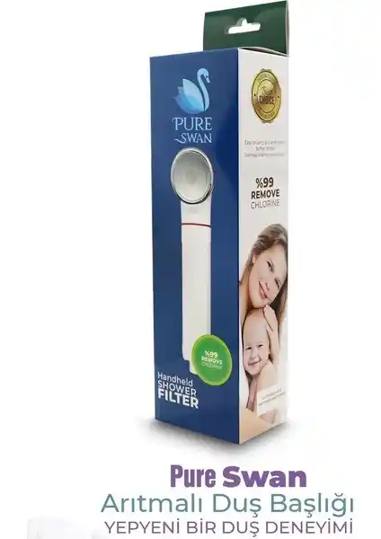 Pure Swan Arıtmalı Duş Başlığı ile Su Kalitenizi Artırın ve Sağlığınızı Koruyun