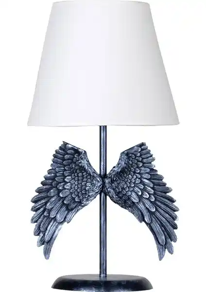 Qdec Modern Dizayn Melek Abajur Beyaz: Şık ve Dayanıklı İç Mekan Aydınlatma Seçeneği