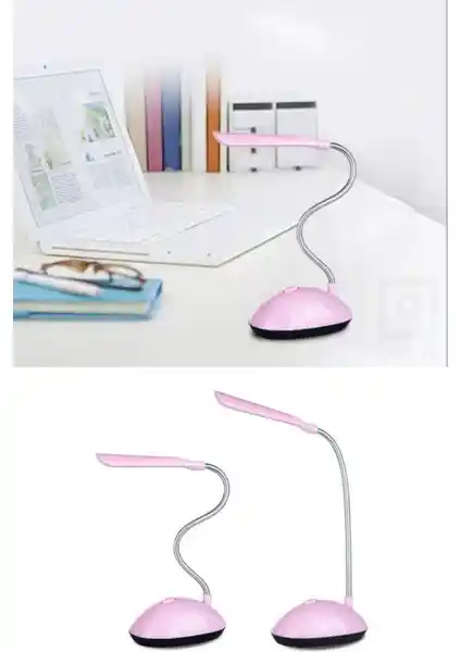 Qniay Pilli Bükülebilir LED Masa Lambası Modern ve Taşınabilir Tasarım Özellikleri