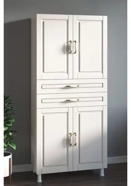 Rabi Mobilya Çok Amaçlı Country Dolap: Modern Tasarım ve Dayanıklı Depolama Çözümü