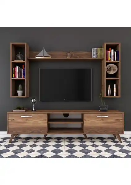 Rani A9 Duvar Raflı TV Ünitesi: Modern Tasarım ve Fonksiyonellik Sunan Mobilya Seçeneği