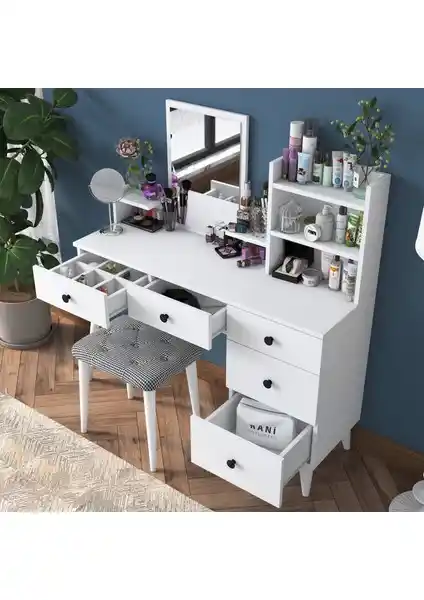 Rani BJ101 Makyaj Masası: Şık ve Kullanışlı Tasarım ile Günlük Bakım Alanınızı Geliştirin