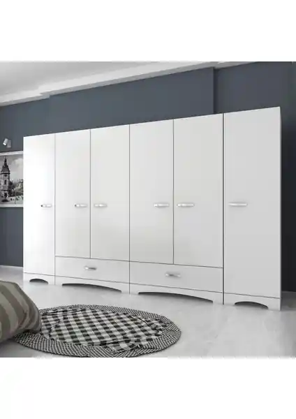 Rani F4 Geniş Gardırop: Modern Tasarım ve Fonksiyonellik ile Geniş Depolama Çözümü