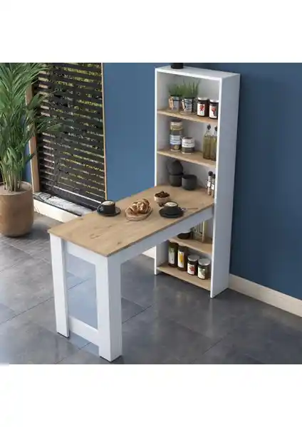 Rani JA102 Masa: Modern Tasarım ve Fonksiyonellik Sunan Dekoratif Mutfak Masası