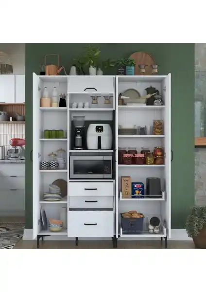 Rani JE131 Çok Amaçlı Dolap: Modern ve Fonksiyonel Depolama Çözümünüz