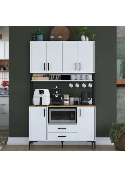 Rani JE169 Çok Amaçlı Dolap: Modern Tasarım ve Geniş Depolama Alanı