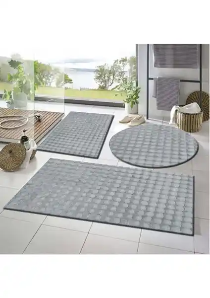 Raschel Halı Balat Serisi: Modern ve Güvenli Banyo Paspası Çözümleri