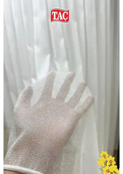 Rech Home Taç Frahm Tül Perde Modern Şıklık ve Dayanıklılık Sunar