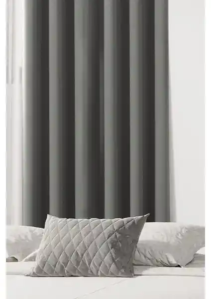 RechHome Taç Blackout Gri Perde: Modern Tasarım ve Fonksiyonellik Bir Arada