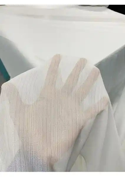 RechHome Taç Vakko Şantuklu Ekstra Gramajlı Tül Perde: Modern ve Şık Tasarım