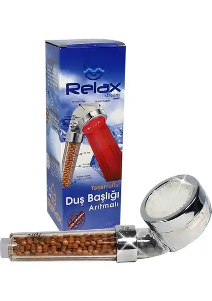 Relax Stream LED Işıklı Duş Başlığı: Su Tasarrufu ve Modern Tasarım Özellikleri