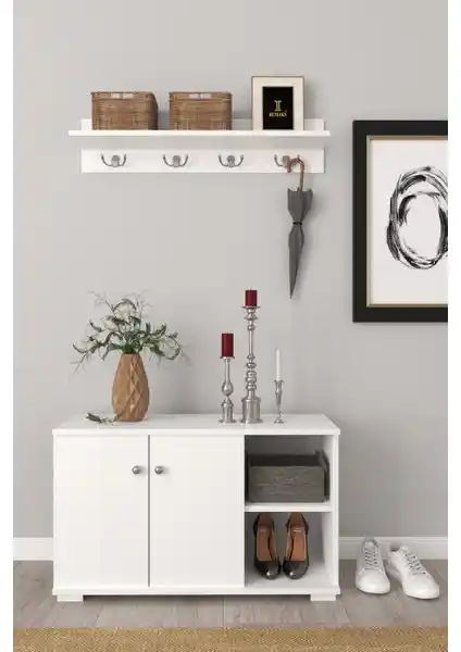 Remaks Royal Vestiyer: Çok İşlevli ve Estetik Giriş Mobilyası Çözümü