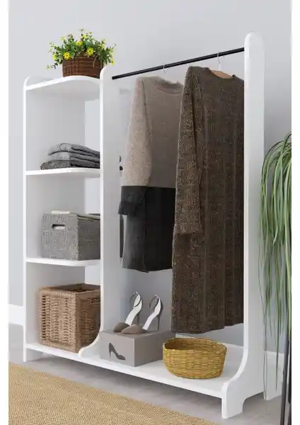 Remaks Tarz Portmanto: Modern ve Dayanıklı Çözüm, Küçük Alanlar İçin Şık Depolama Ünitesi