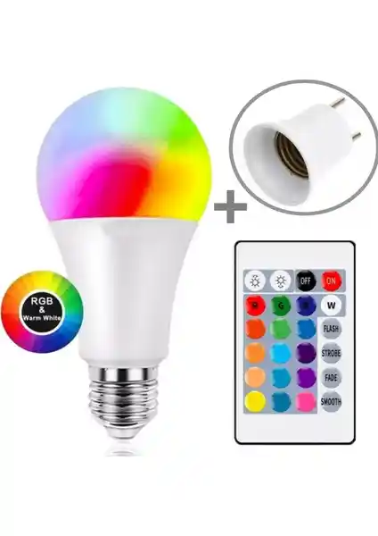 Renk Değiştiren Uzaktan Kumandalı Gece Lambası: Enerji Tasarrufu ve Modern Tasarım