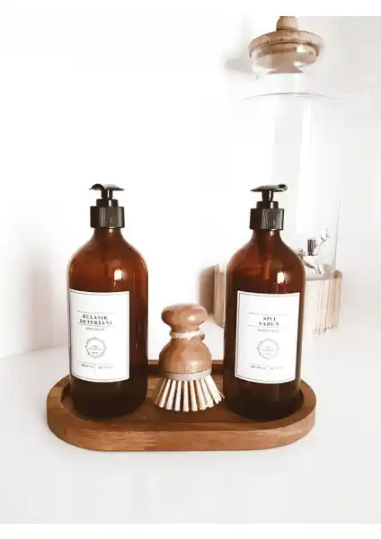 Reoona 2'li Sıvı Sabun ve Bulaşık Deterjanı Seti Modern ve Şık Tasarım