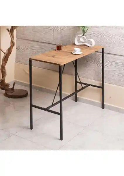 RetoDesign 100/45 Modern Endüstriyel Bar Masası – Dayanıklı ve Şık Tasarım