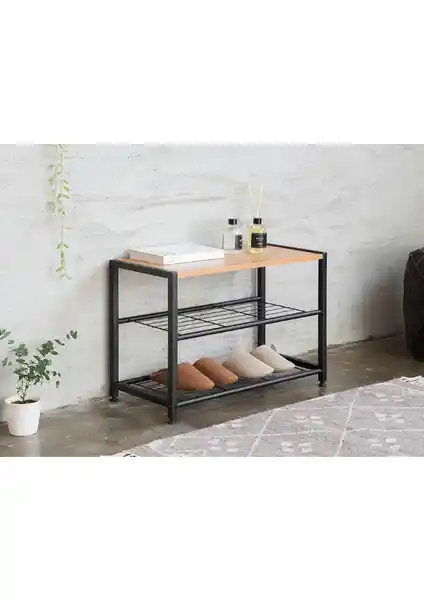 Retodesign Çok Amaçlı Ayakkabılık Rafı Modern ve Dayanıklı Tasarım Özellikleri