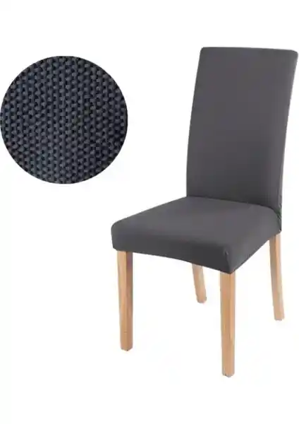 Riselerhome Bal Peteği Desenli Likra Kumaşlı Tüylenmez Yıkamalı Sandalye Örtüsü