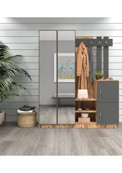 Robin Home Benjamin Vestiyer Portmanto ve Ayakkabılık Modern ve Fonksiyonel Tasarım ile Şıklık Sunar