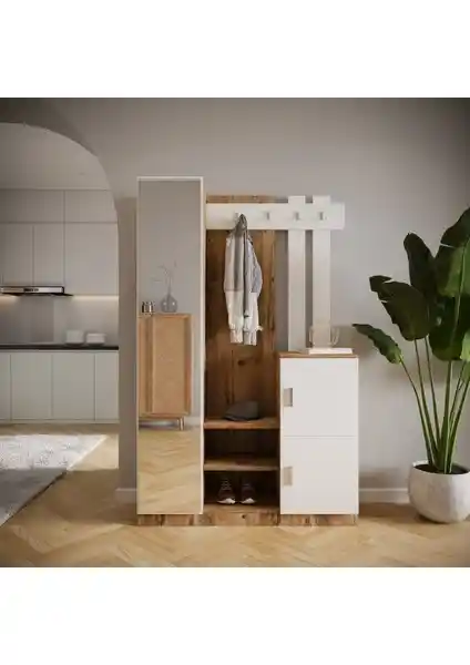 Robin Home Lenka Vestiyer ve Ayakkabılık Modern ve Şık Tasarımıyla Göz Kamaştırıyor