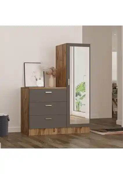 Robin Home Lyana Aynalı Şifonyer Gardrop: Modern Tasarım ve Fonksiyonellik Bir Arada